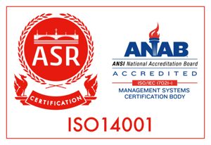 ISO14001 認証マーク